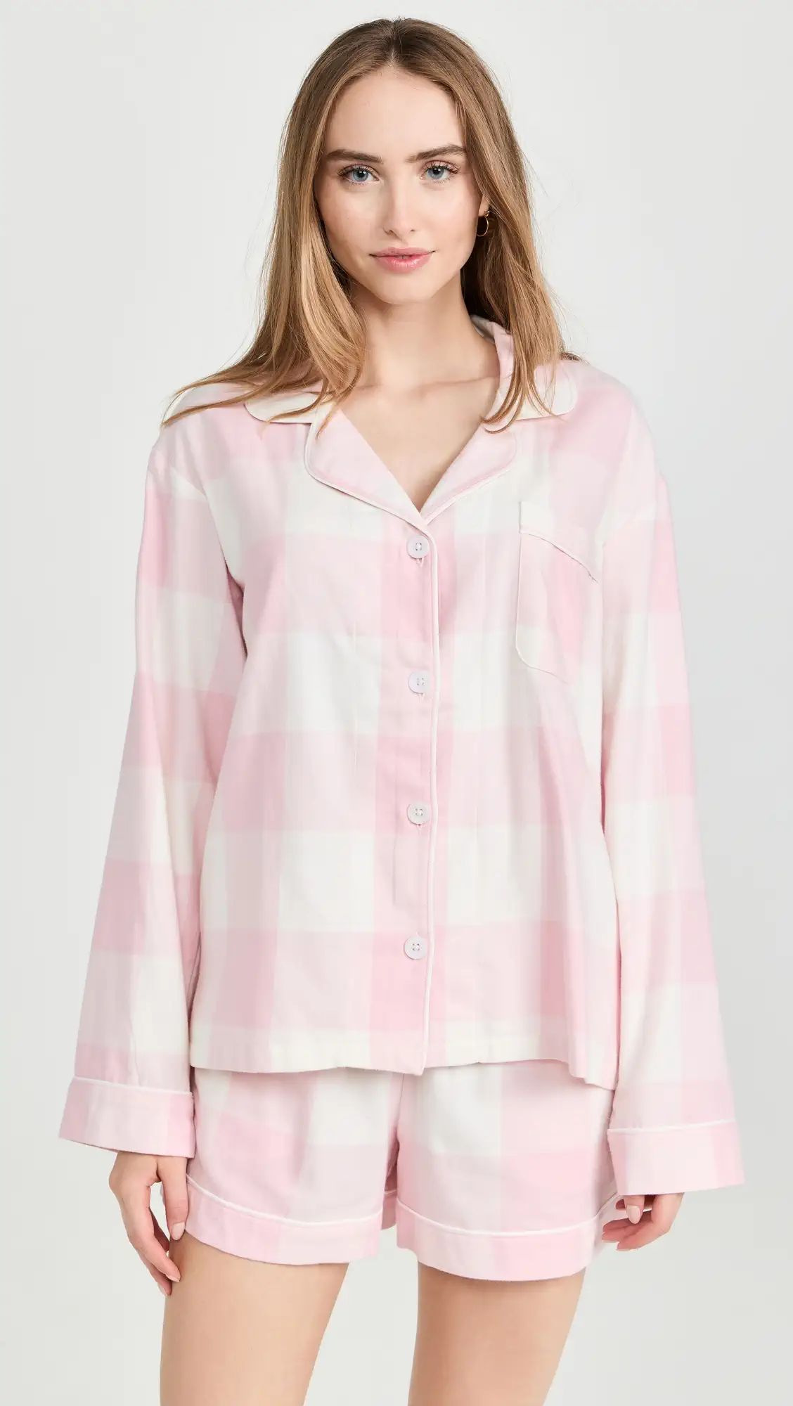 BedHead PJs Boxer Long Sleeve Pajama Set | Shopbop | Shopbop