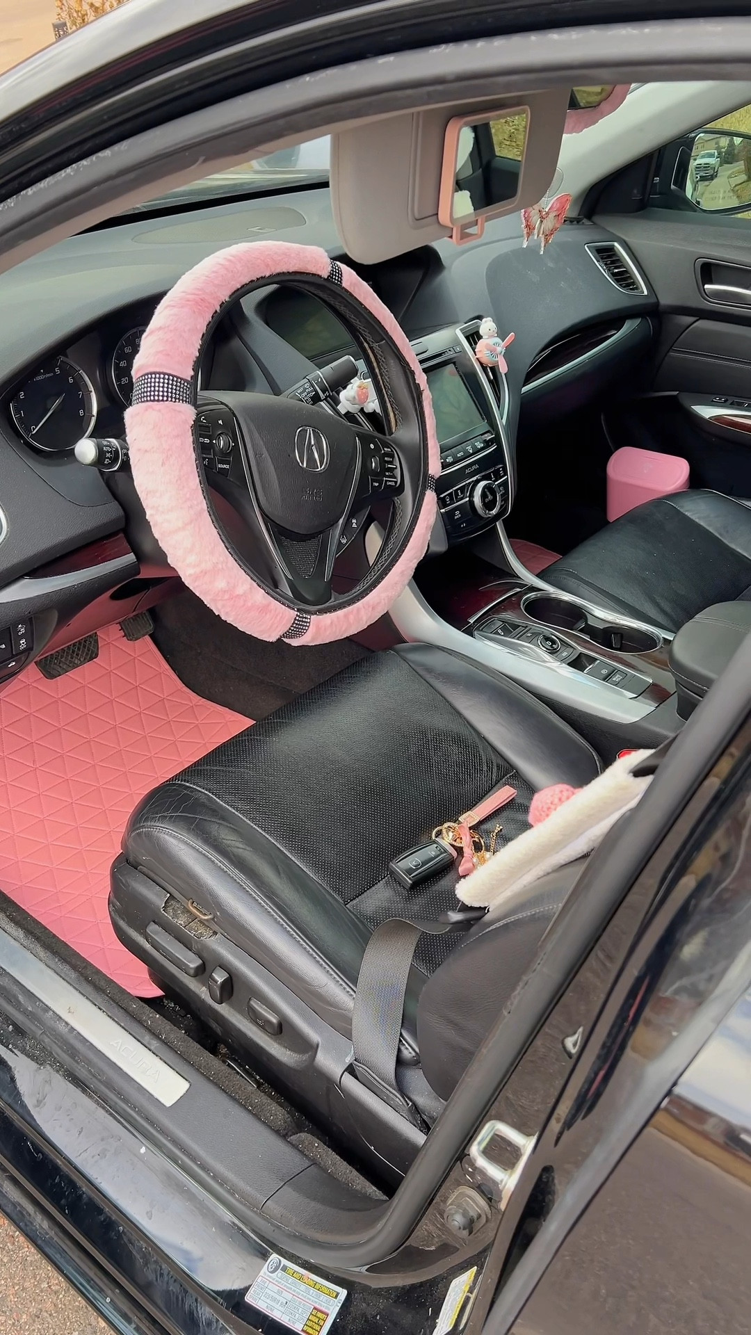 Cute pink car decorations 🎀🌸💕 other items are 🔗 on my TikTok shop: @dear_terryberry ✨

 #cardecorating #decoratemycar #cartiktok #carasmr #asmrunboxing #pinkcarinterior #pinkcar #pinkcaraccessories #carorganization #girlycar #cutecaraccessories #cutecar 

#LTKVideo