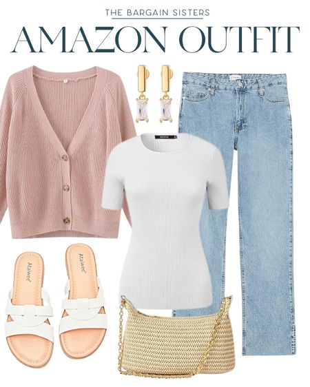 Amazon Outfit

| Amazon OOTD | Amazon Fashion | Spring Outfits | Spring Cardigan | Straw Bag | White T-shirt | Summer Sandals | Weekday Outfit 

#LTKU #LTKworkwear #LTKstyletip