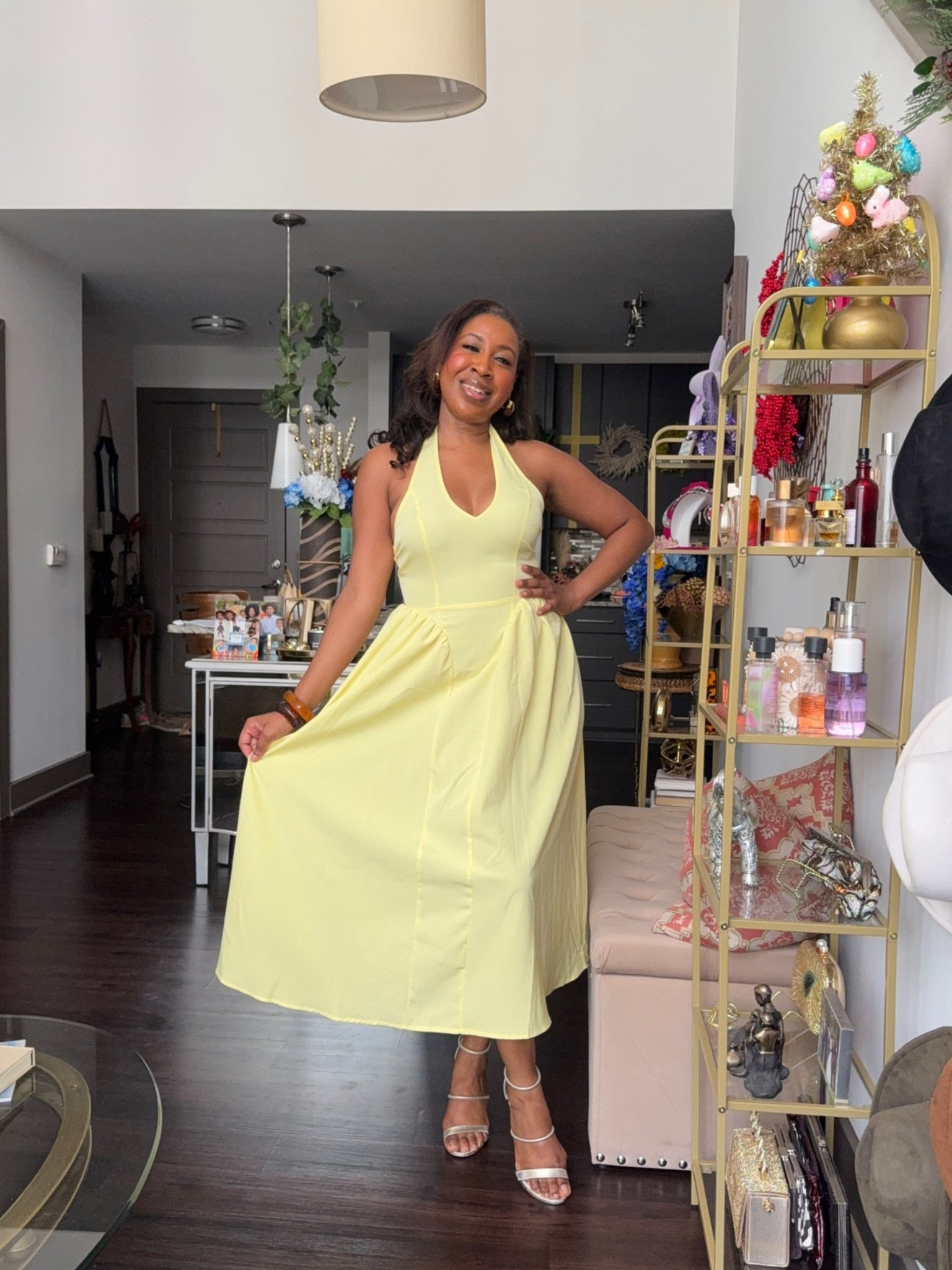 Easy, feminine, and made for sunny days. ☀️💛

This is the kind of dress you can wear everywhere—brunch, vacation, a winery day, or dinner. Just change the accessories and go.

✨ Exact dress linked
✨ Similar accessories + heels linked

#LTKStyleTip #LTKFinds #SummerDress #VacationStyle #BrunchStyle #StyleOver40 #FeminineStyle #DateNightOutfit

#LTKootd #LTKOver40 #LTKU