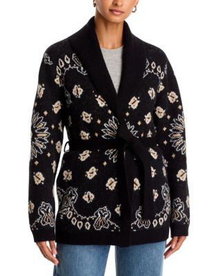 Aqua Shawl Collar Belted Cardigan - Exclusive | Bloomingdale's (US)