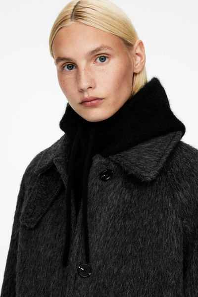 Balaclava aus Alpakawolle und Wolle – Schwarz – ARKET DE | Arket EU