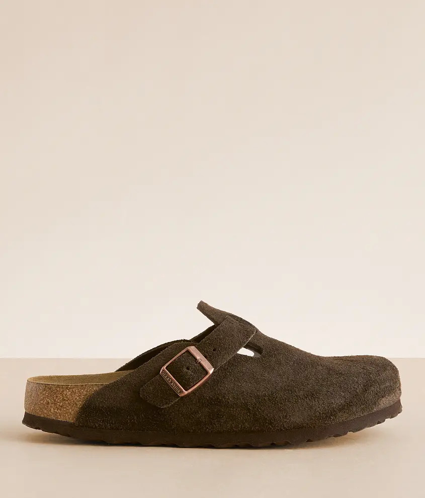 Boston Soft Suede Clog | Buckle