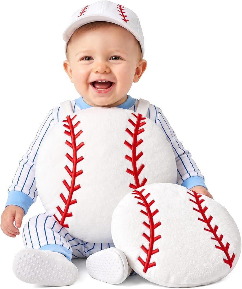 Unittype Baby Baseball Halloween Costume, Infant Boy Girl Baseball Costume | Amazon (US)