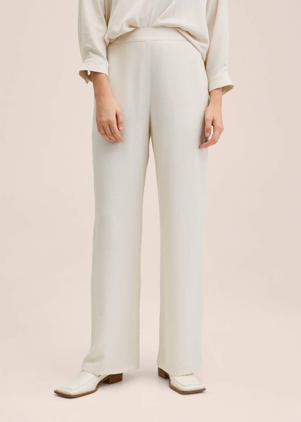 open: Pantaloni bianchi (37) | Mango Italia | Mango IT