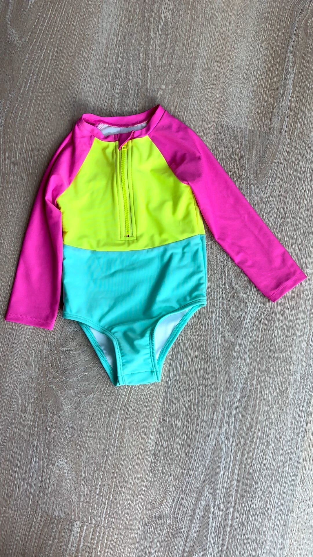 Bright, bold, and built for fun ☀️💦
This Toddler Girls' Colorblock One Piece Rash Guard Swimsuit is a poolside favorite—neon pink, yellow, and blue help her stand out in and out of the water.
UPF 50+ protection, long sleeves, and snaps for easy potty breaks or diaper changes make it as practical as it is cute!
#LTKkids #ToddlerSwimwear #UPF50 #ColorblockStyle #SwimStyle #PottyTrainingFriendly #MomLifeApproved #LTKsummer #BeachDayReady #ToddlerFashion #SummerWithKids


#LTKKids #LTKBaby #LTKSwim