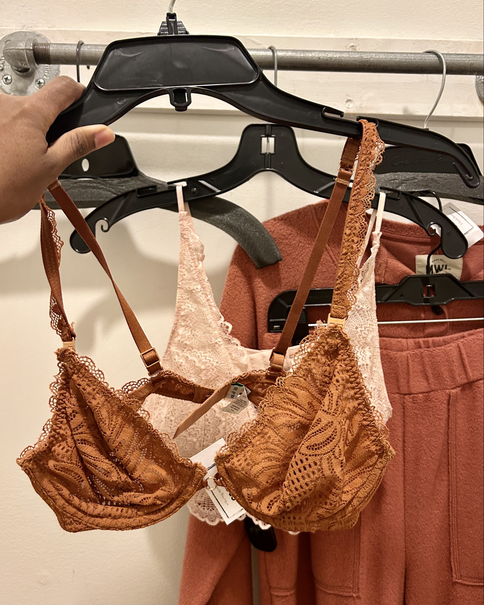thrift haul 😌✨intimates, lingerie and PJ sets - i have a lot to share from this one so folllowww to keep updated - madewell, arie, victoria’s secret, and more 

#LTKStyleTip #LTKWatchNow #LTKSaleAlert