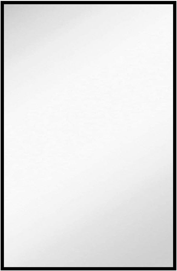 FANYUSHOW Wall Mirror, Rectangular Modern Metal Frame Mirror, Suitable for Bathroom, Corridor, In... | Amazon (US)