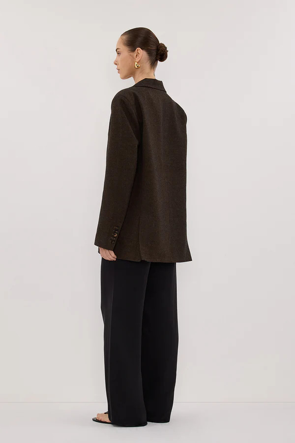 CHARLIE CHOC OVERSIZED WOOL BLEND BLAZER | DISSH