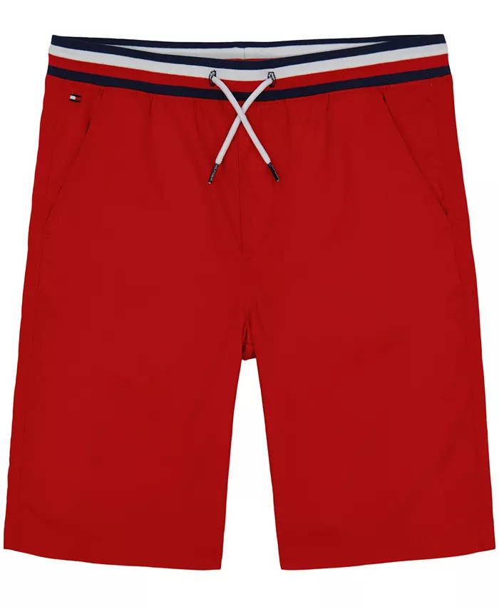 Little Boys Knit Waist Band Drawstring Shorts | Macys (US)