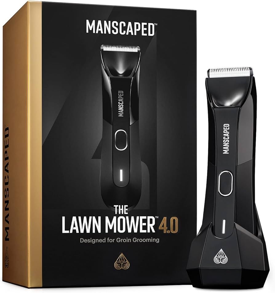 MANSCAPED® The Lawn Mower® 4.0, Electric Groin Hair Trimmer, Replaceable SkinSafe™ Ceramic Bl... | Amazon (US)