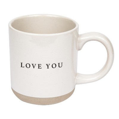 Sweet Water Decor Love You Stoneware Coffee Mug -14oz | Target