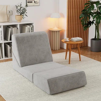 3-in-1 Folding Sofa Bed Convertible Sleeper Chair w/ Washable Zippered Cover | Wayfair North America