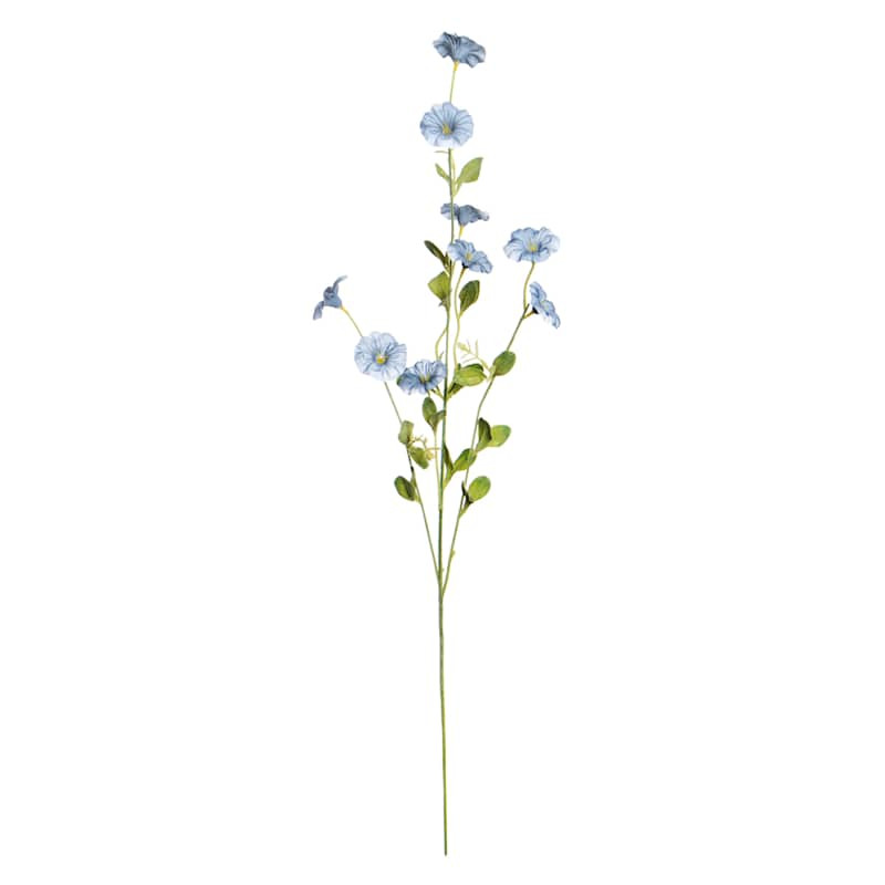 Blue Morning Glory Spray, 34" | At Home