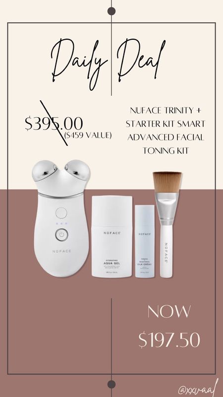 one of my favorite skin care tools! — this is the BEST PRICE I ever seen. 
 
ONE DAY SALE 🏃🏼‍♀️ most likely to sell out ! 

#Skincare #Nuface #Nufacekit 

#LTKbeauty