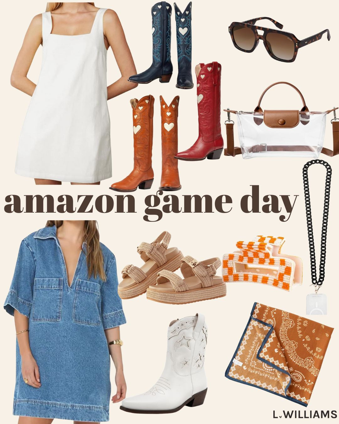 amazon game day essentials!  

 