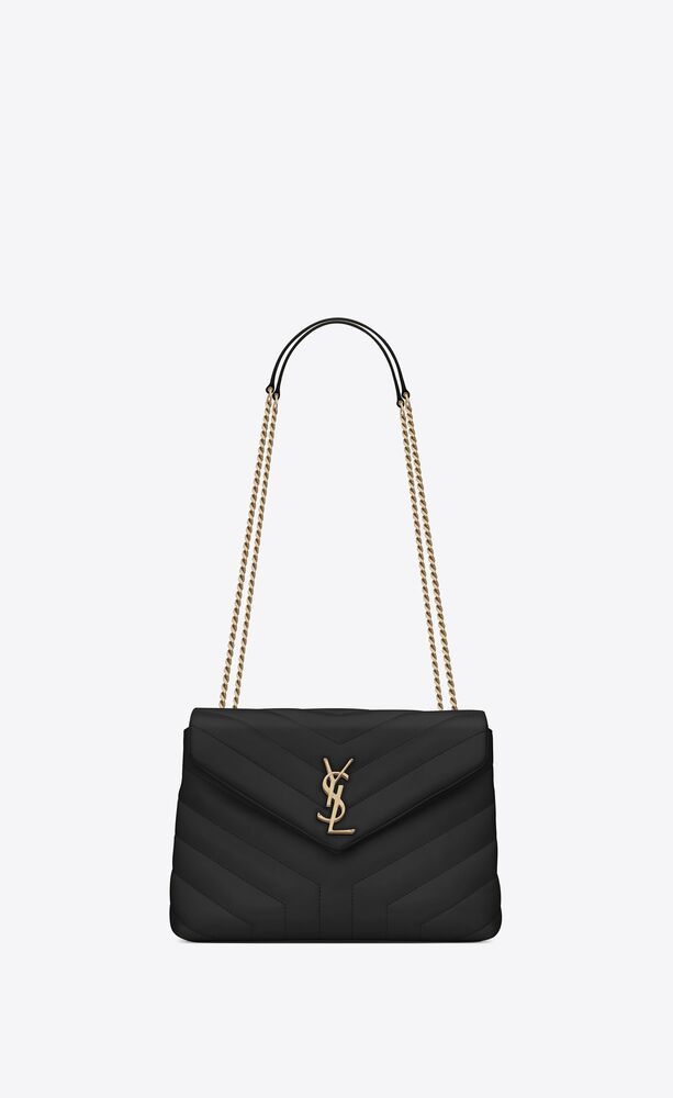 BAG WITH FRONT FLAP, FEATURING INTERLACED METAL YSL INITIALS, A LEATHER AND METAL CHAIN STRAP THA... | Saint Laurent Inc. (Global)