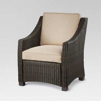 Belvedere Wicker Patio Club Chair - Threshold™ | Target
