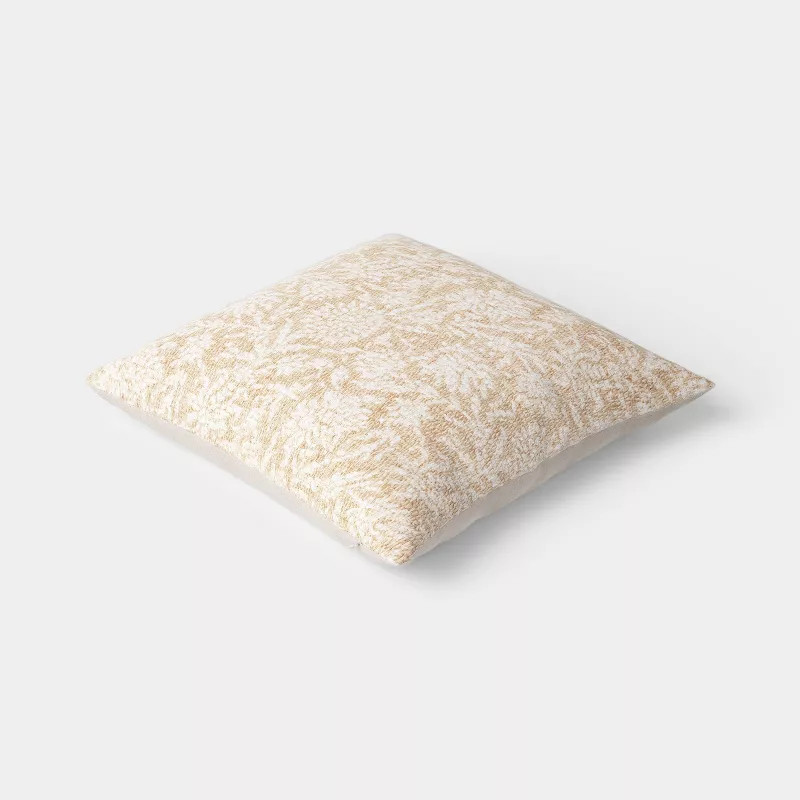 Square Floral Throw Pillow Blue - Threshold™™ | Target