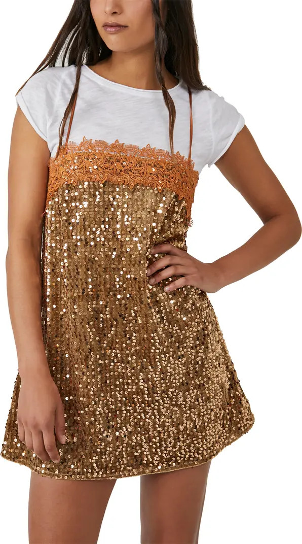 That Girl Sequin Mini Slipdress | Nordstrom Rack
