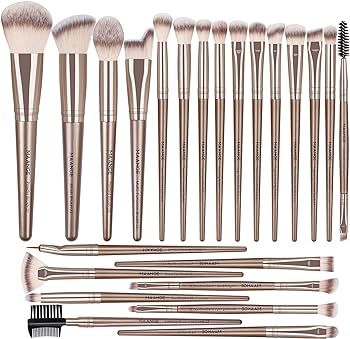 MAANGE Makeup Brush Set 23 Pcs Makeup Brushes Premium Synthetic Make up brushes Professional Face... | Amazon (US)