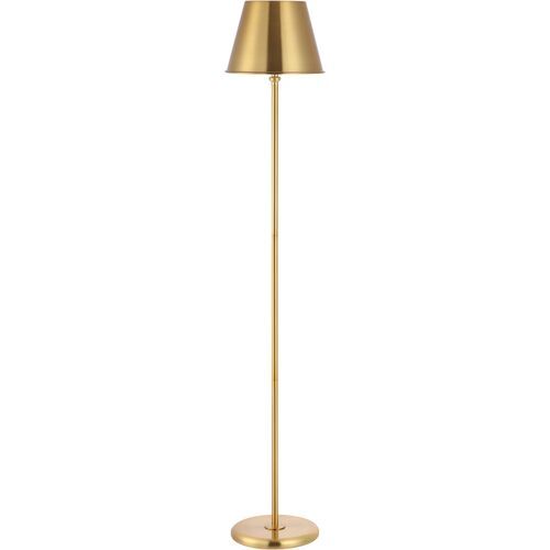 Asha Metal Floor Lamp, Gold | One Kings Lane