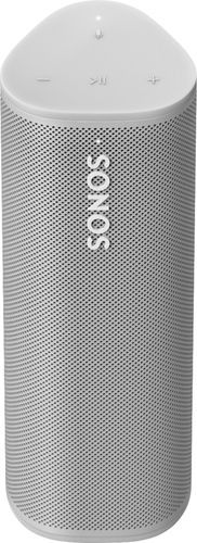 Sonos - Roam Smart Portable Wi-Fi and Bluetooth Speaker with Amazon Alexa and Google Assistant - Whi | Best Buy U.S.