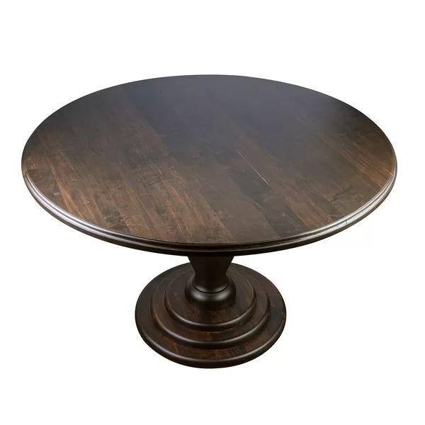 Custer Maple Solid Wood Pedestal Dining Table | Wayfair North America