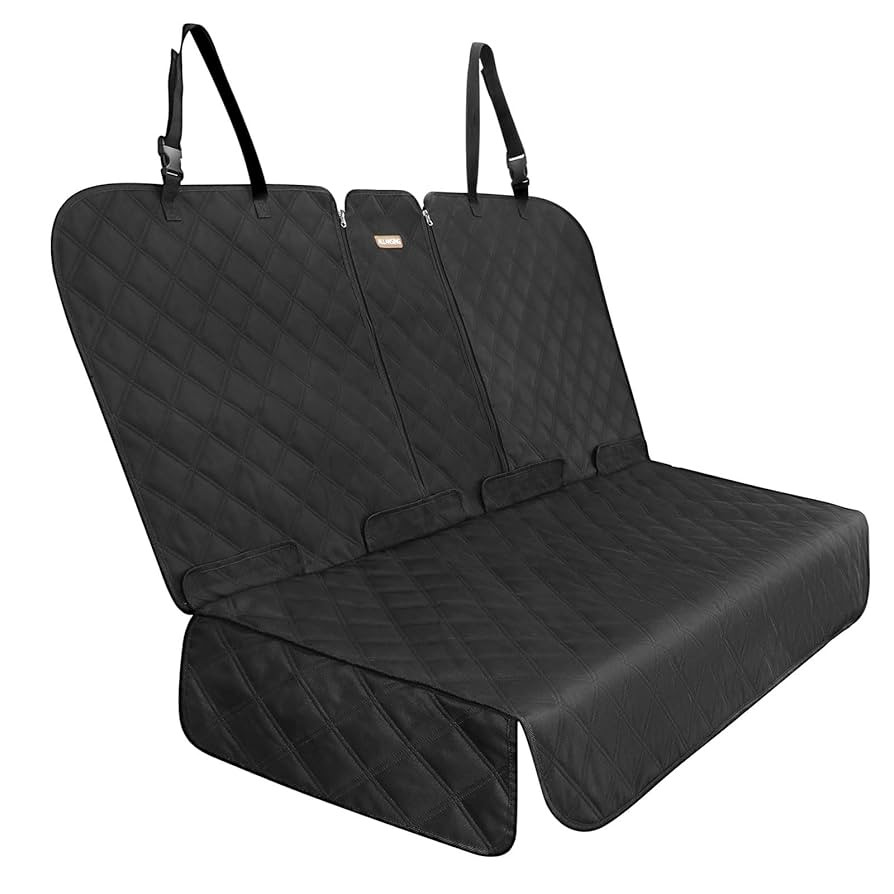 Back Seat Cover 60/40 Split Bench for Cars,Trucks,SUVs - Waterproof Easy Cleanup Car Seat Protect... | Amazon (US)