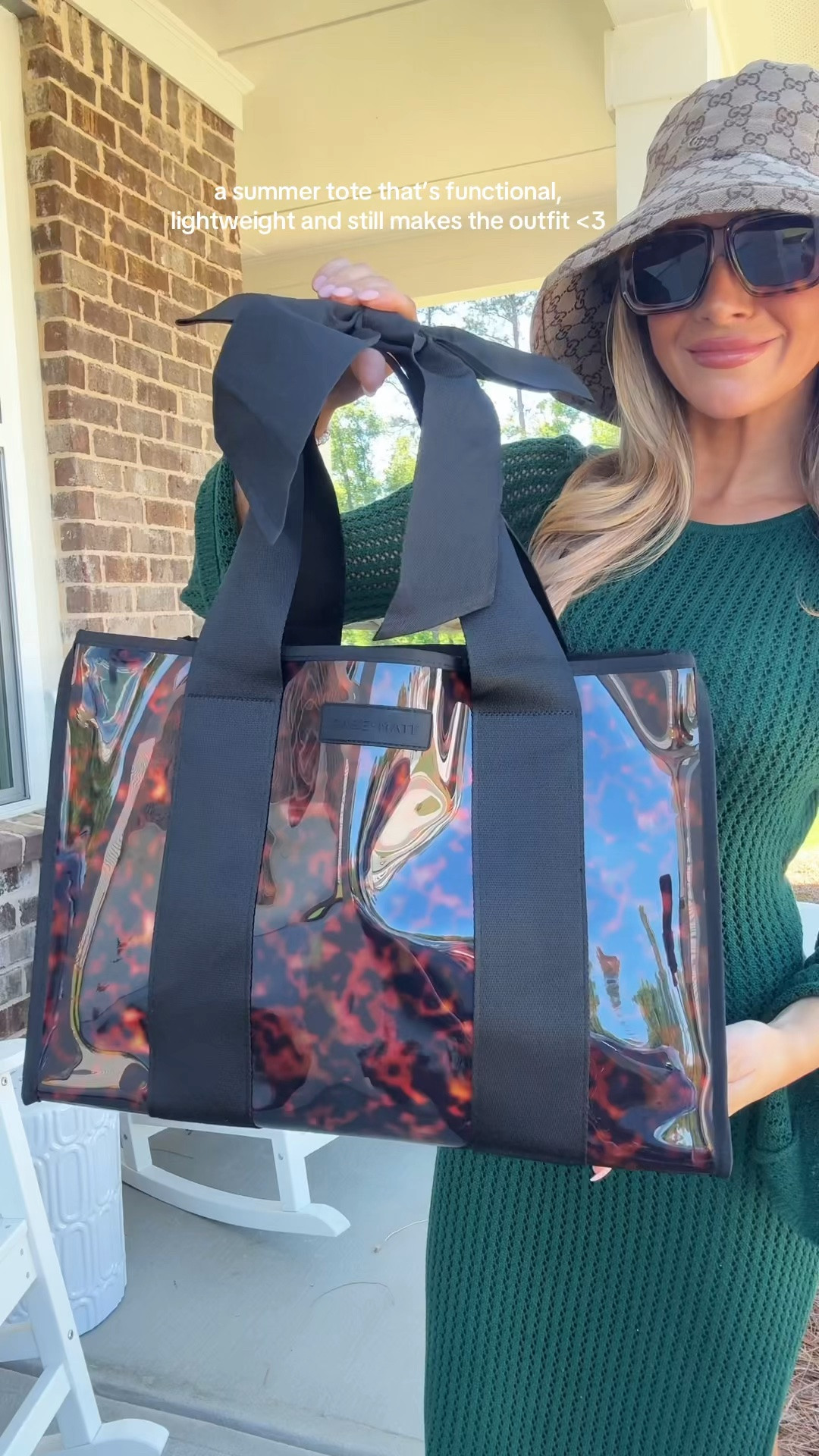 The summer tote that holds everything without looking like an eyesore ♡ Towels, sunscreen, snacks, water bottles, my entire life… and it’s still lightweight. Plus the jelly material? So easy to clean. Say hello to the chicest summer mom bag 🎀

#PoolDayEssentials #BeachBag #MomStyle #SummerAccessories #CaseMate

#LTKootd #LTKmomlife #LTKSeasonal