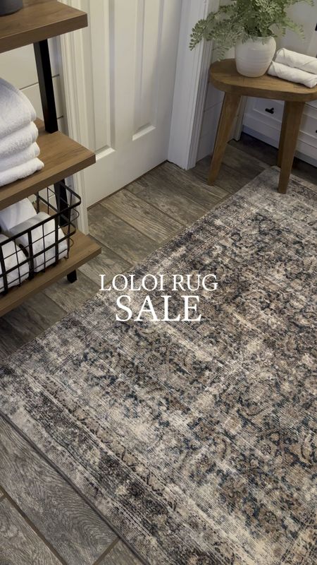 Loloi Rug Sale. Follow @farmtotablecreations on Instagram for more inspiration.

My Loloi rug in my bathroom space is on major sale. The 7’3” x 9’3” is a limited time deal on Amazon and it’s 73% off! It has the most beautiful shades of cream, tan, gray, black and navy. Extremely soft, too  

Amazon Deal. Limited Time Deal. 

#LTKSaleAlert #LTKVideo #LTKHome