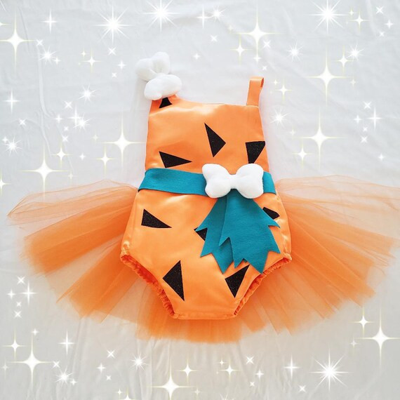 Pebbles Flinstone Tutu Romper / Note: Headband and Accessories - Etsy | Etsy (US)