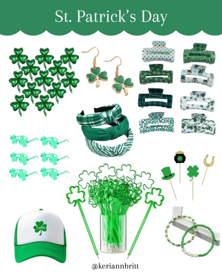 St. Patrick’s Day Party Accessories 

#LTKSeasonal #LTKparties