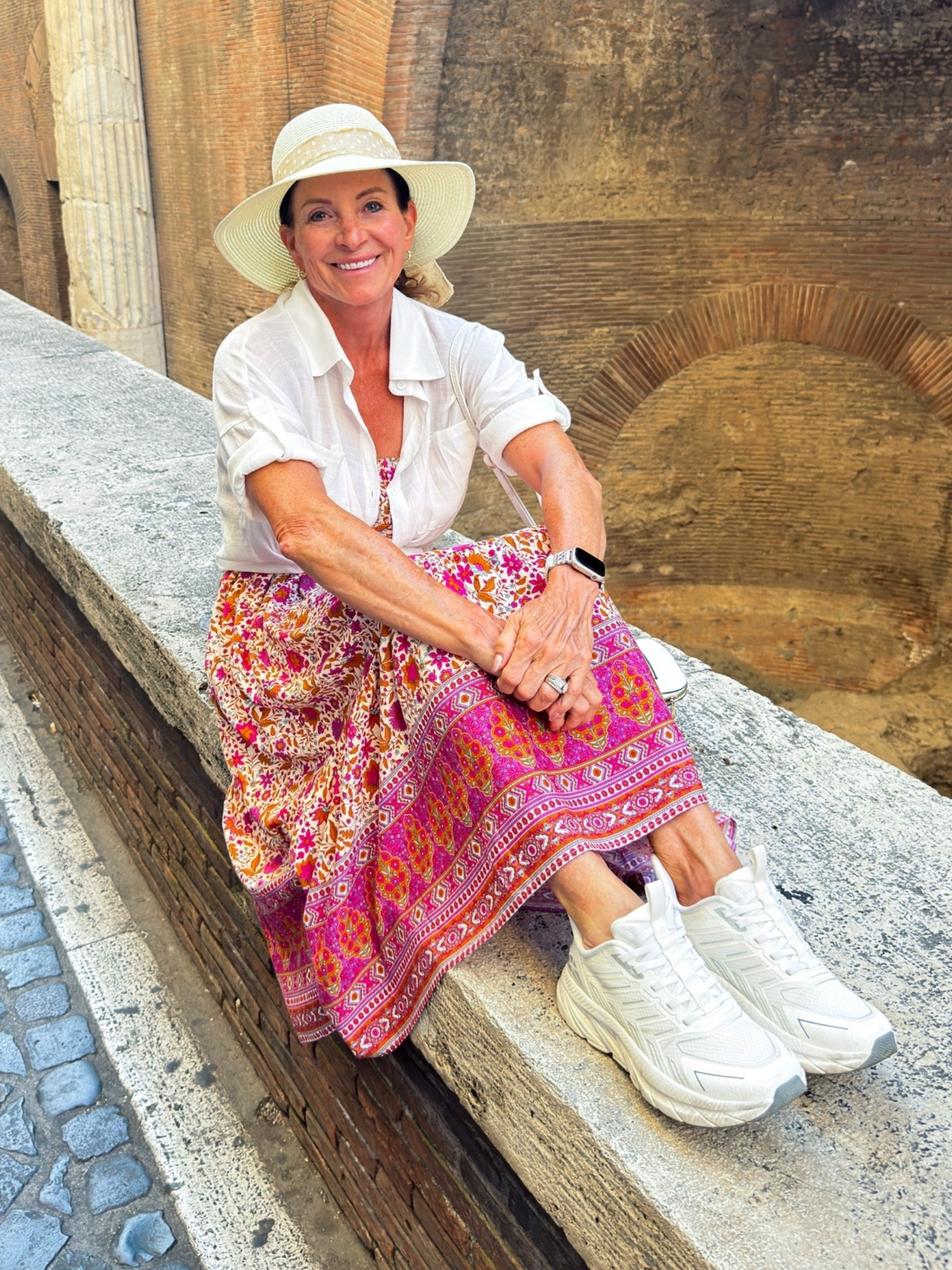 Planning a trip to Italy? This was my most worn skirt — lightweight maxi with smocked waistband that doubles as a dress. 

#traveloutfit #italyoufit #italyvacation

#LTKTravel