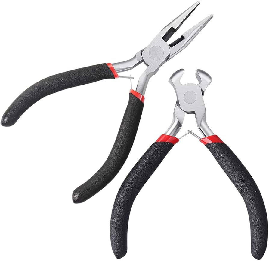 2-Pack Zipper Repair Kit - Install Pliers and Tool for Zipper Replacement, Hand Fix Tool | Amazon (US)