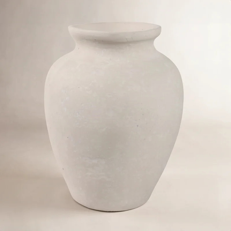 Andrelisa 10'' H Round Terracotta Table Vase | Wayfair North America