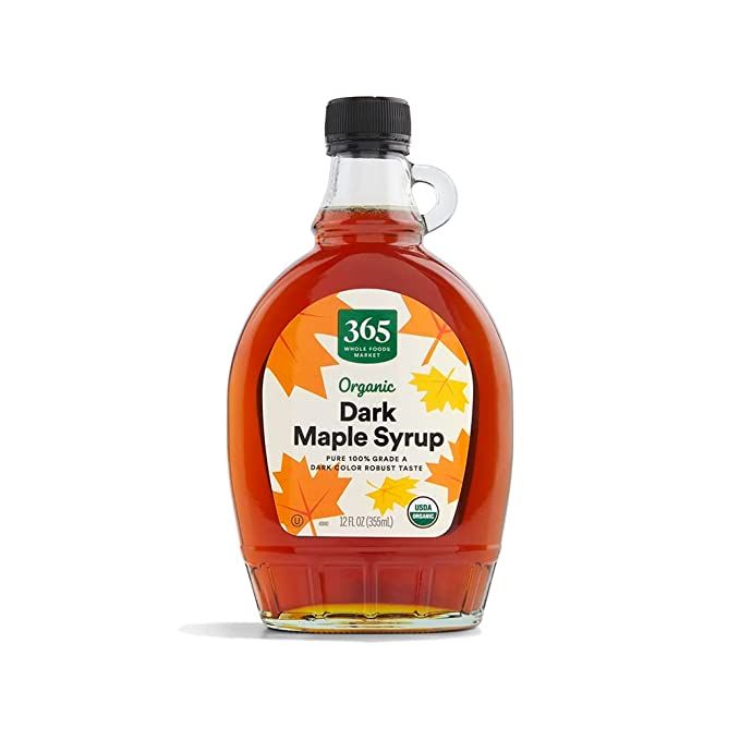 365 by Whole Foods Market, Syrup Maple Dark Amber Grade A Organic, 12 Fl Oz | Amazon (US)