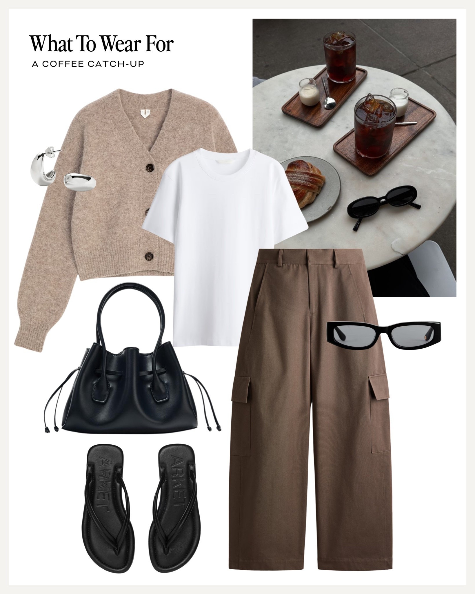 A coffee catch-up 🤎

Transitional style, summer outfit, cargo trousers, cardigan, neutral outfit, H&M new in

#LTKsummer #LTKautumn