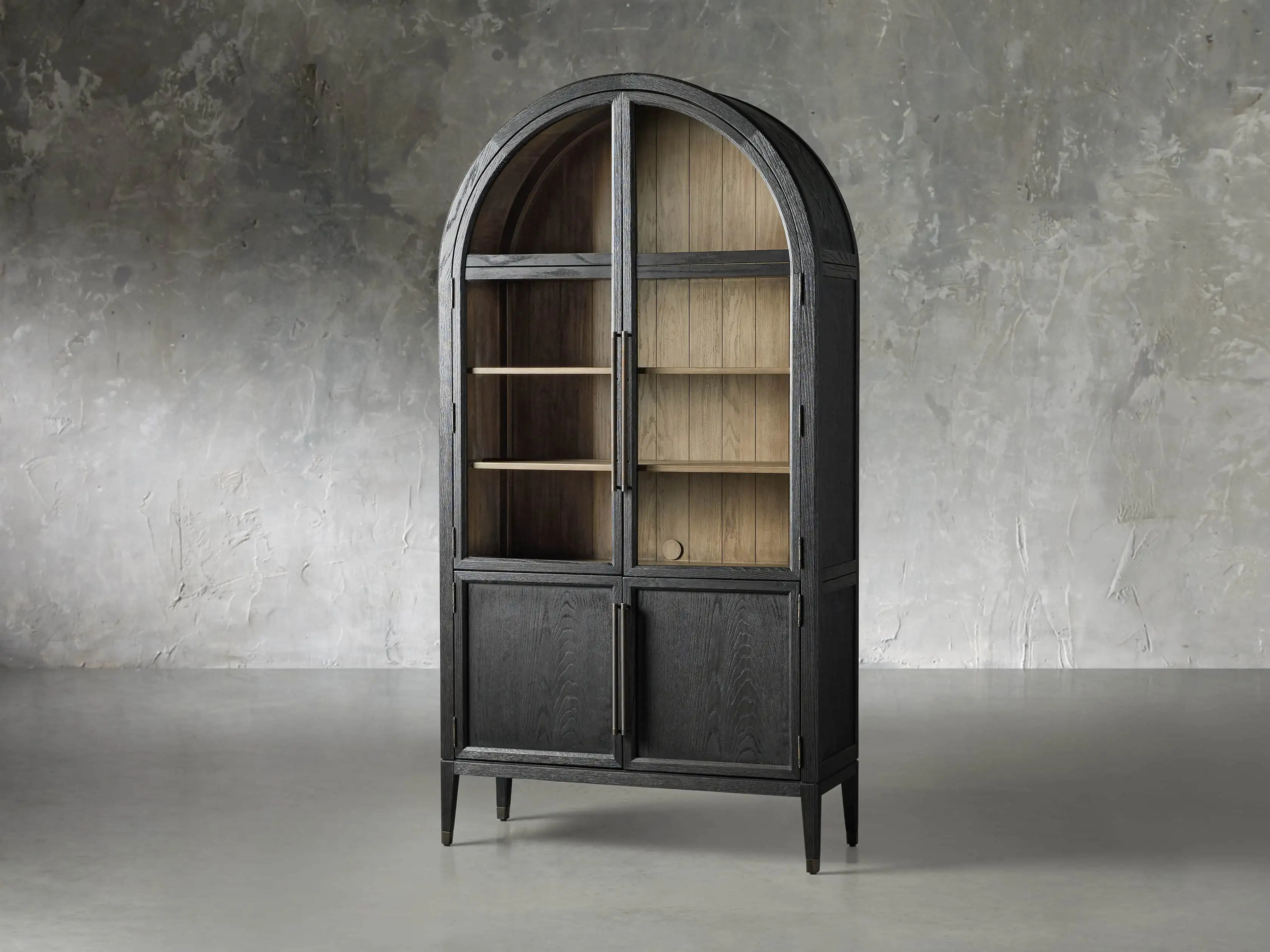 Hattie Glass Cabinet | Arhaus