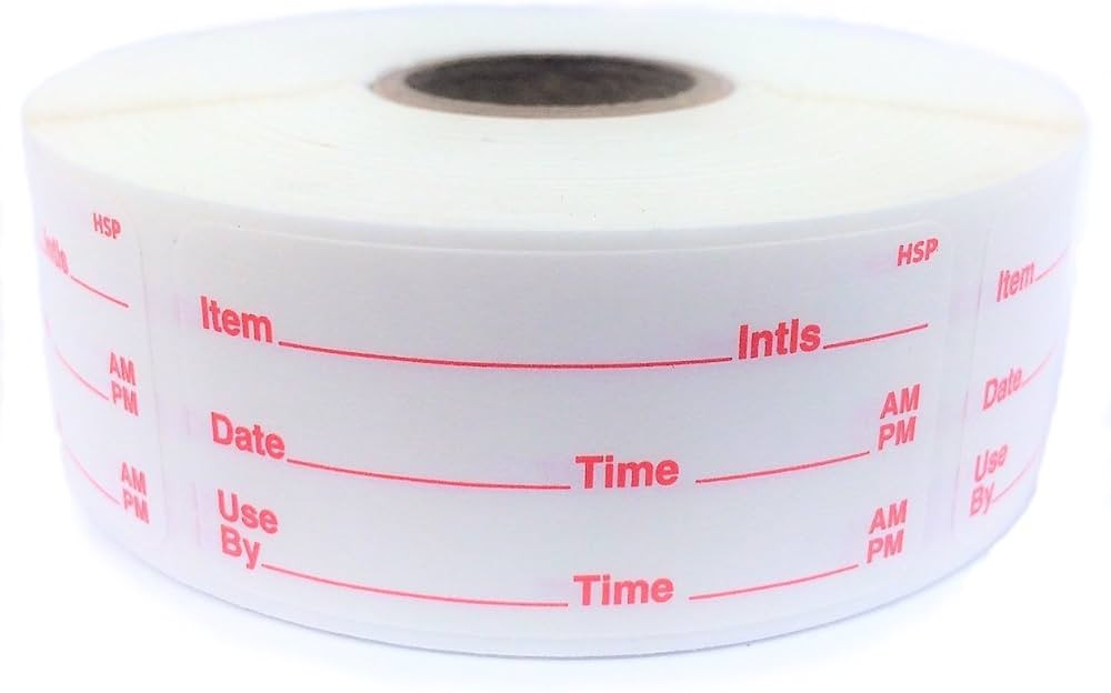 Dissolvable Food Storage Labels for Home and Restaurant Use - Dissolves in Water in 30 Seconds - ... | Amazon (US)