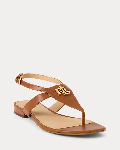 Everley Calfskin Sandal | Ralph Lauren (UK)