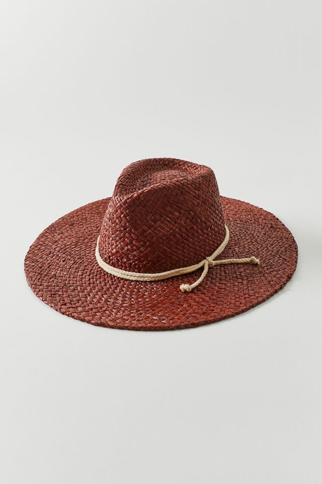 UO Monroe Raffia Rancher Hat | Urban Outfitters (US and RoW)