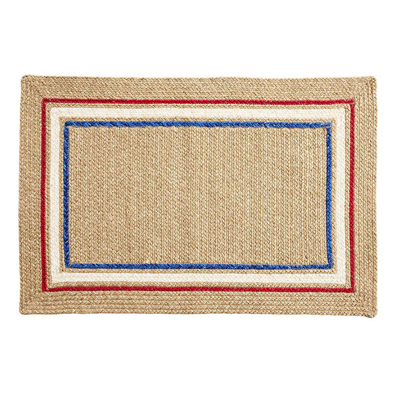 Americana Striped Woven Doormat, 24x36 | At Home