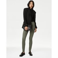 M&S Pull on High Waisted Jegging - 16REG - Soft Khaki, Soft Khaki | Marks & Spencer IE