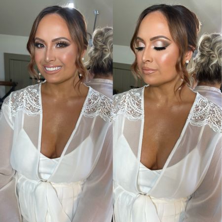 Bridal makeup on stunning Stephanie 

#LTKbeauty