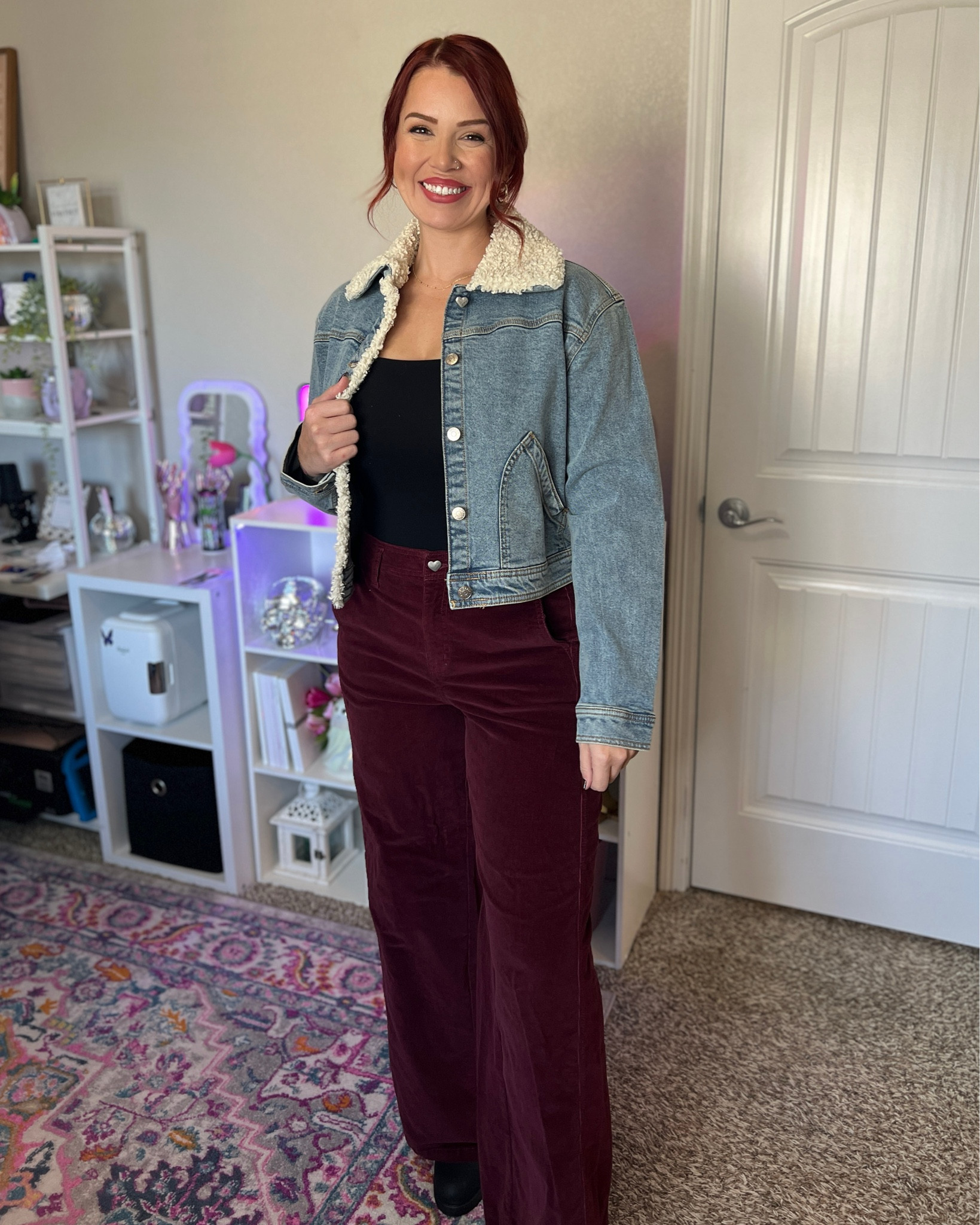 Walmart has really stepped up their game 🤩🤌🏼 these corduroy pants and this jacket is EVERYTHING! 👏🏼 I’m wearing a large in both! (I’m 5’6”, 168 lbs)

#LTKFindsUnder50 #LTKSaleAlert #LTKMidsize