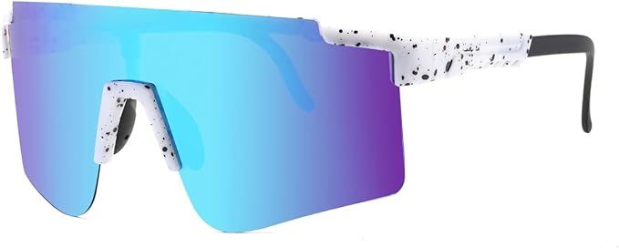 MALIDAK Sports Sunglasses for Mens Women Youth Baseball Sunglasses UV400 Protection Men Cycling G... | Amazon (US)
