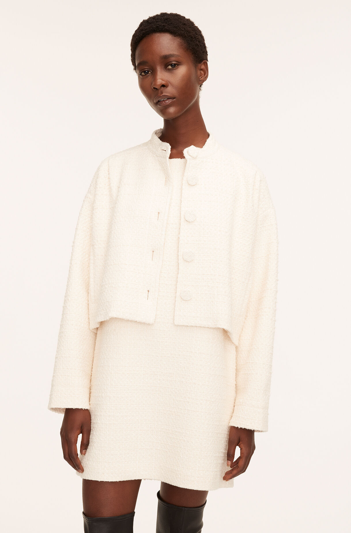 Winter Tweed Jacket | Rebecca Taylor