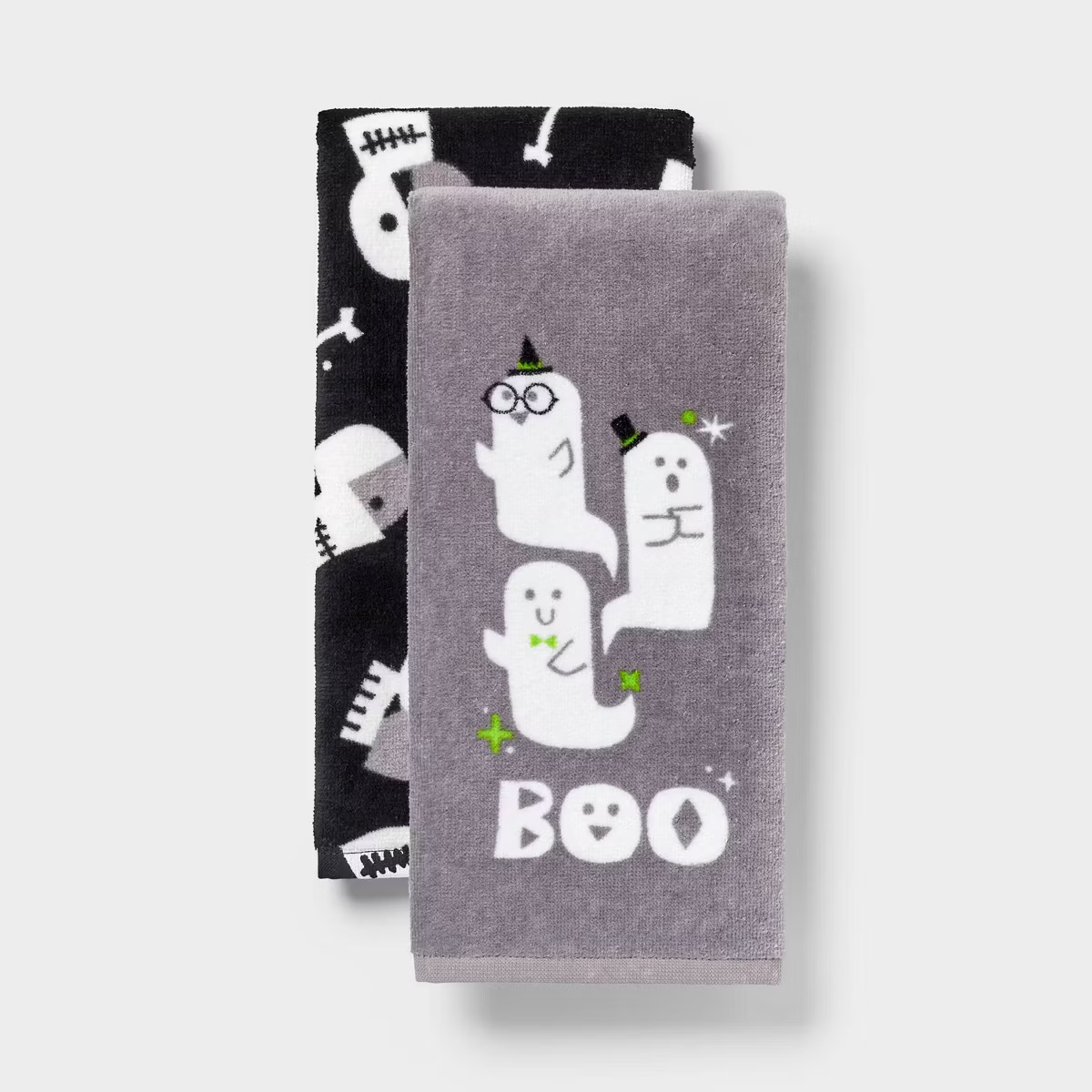 2pk Ghosts Halloween Kitchen Terry Towels - Hyde & EEK! Boutique™ | Target