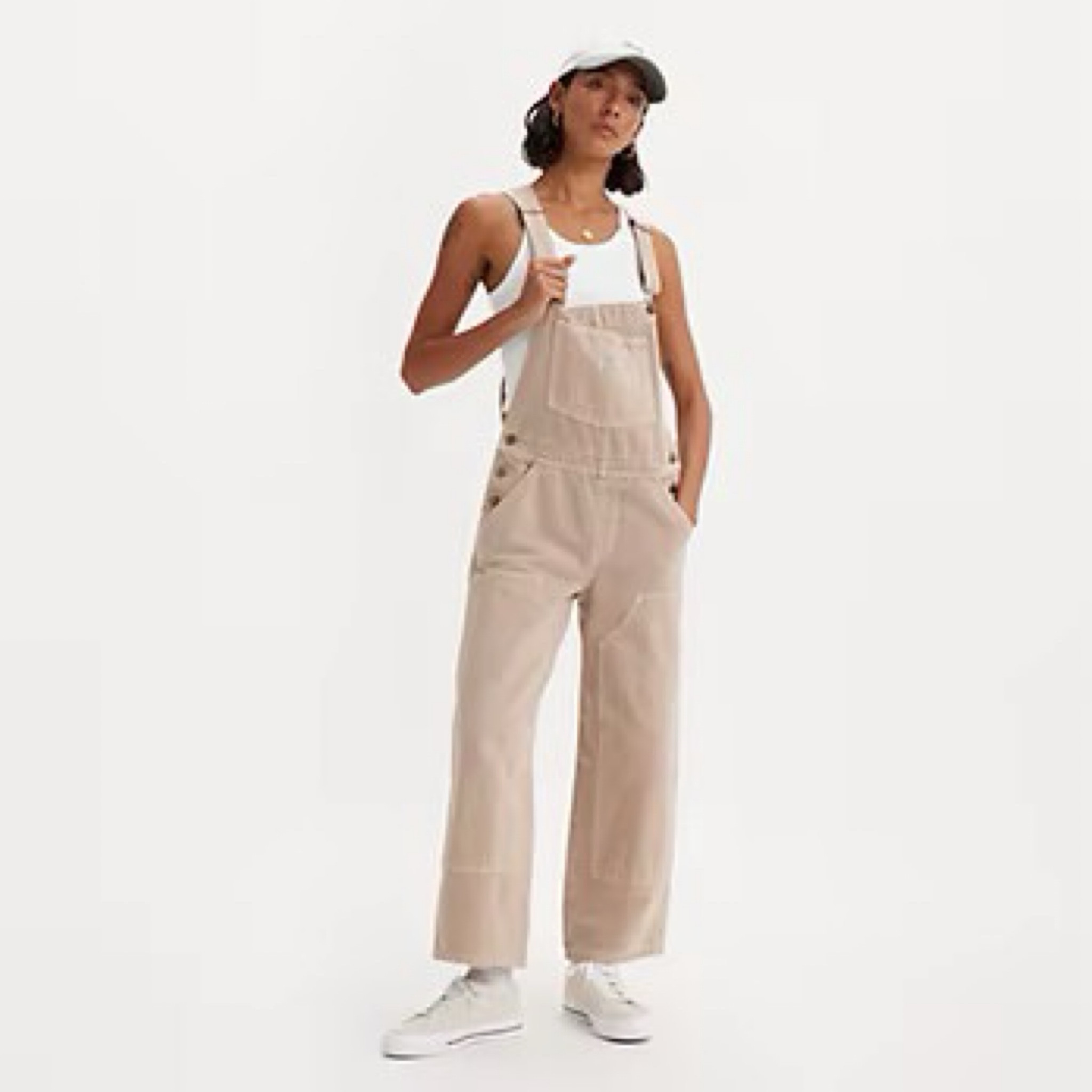 Favorite baggy overalls, restocked in every size 🥕

#LTKstyletip